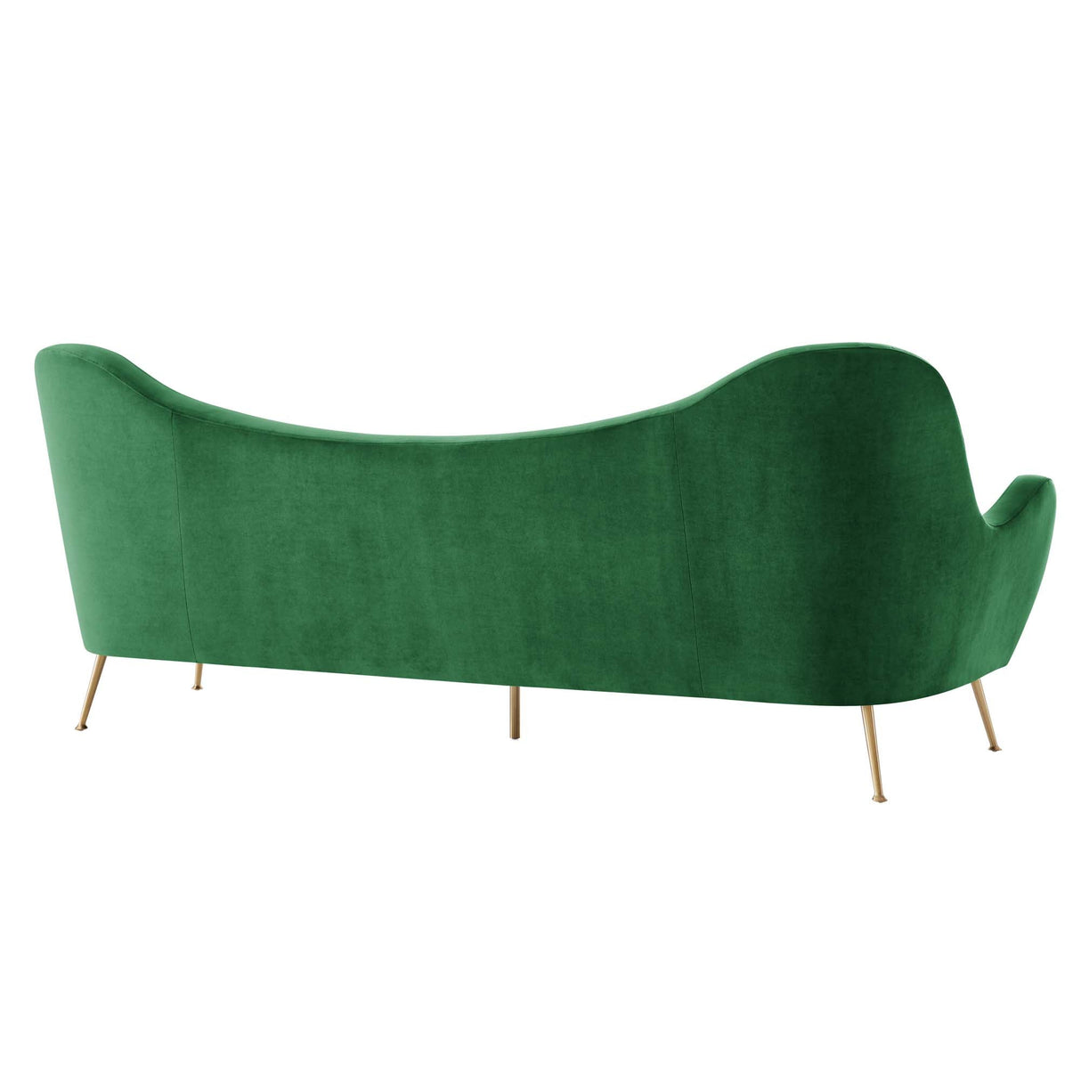 Victorian Channel Tufted Performance Velvet Sofa