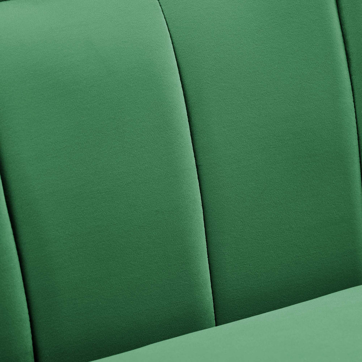 Victorian Channel Tufted Performance Velvet Sofa