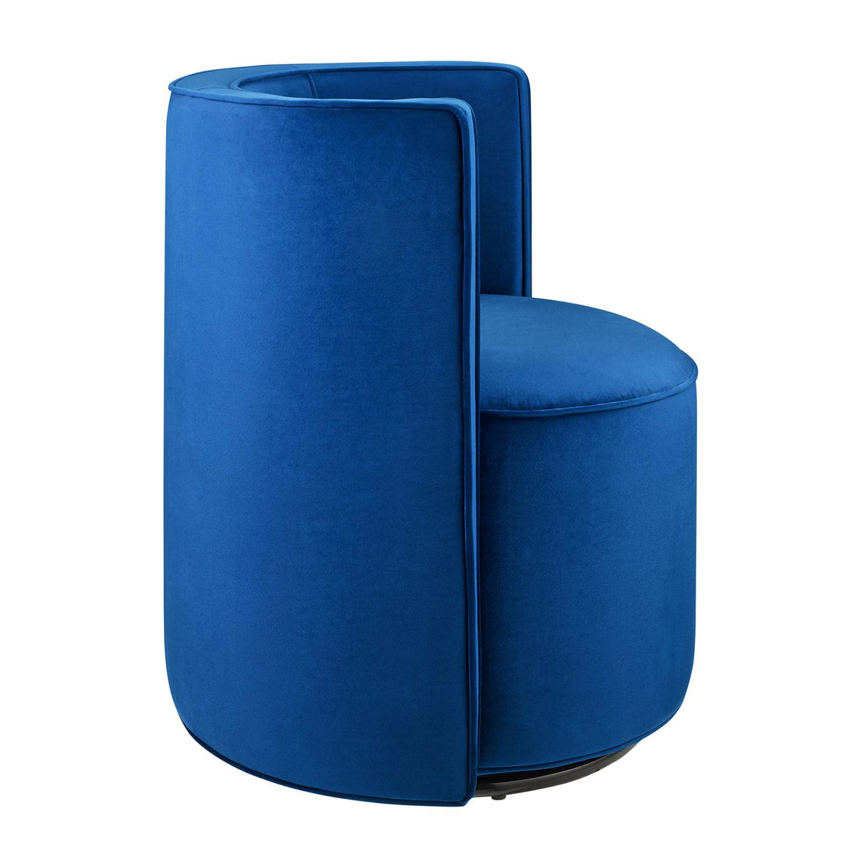25 Inch Della Mid-Century Modern Performance Velvet Swivel Accent Chair