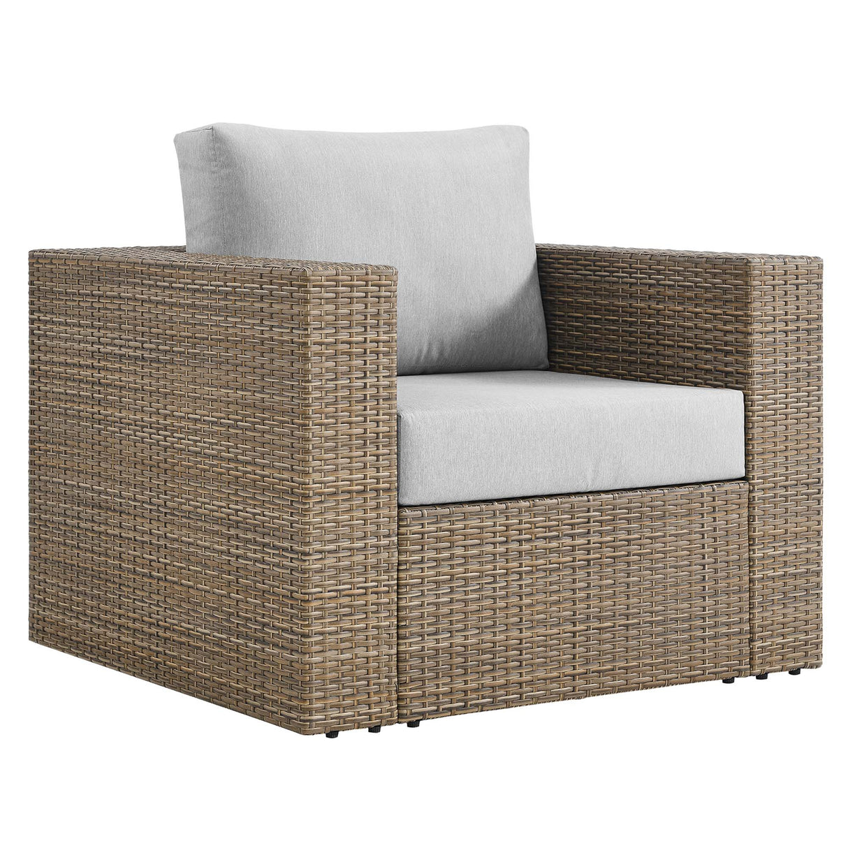 3-Piece Wicker Patio Furniture Set with Cushions for Outdoor Patio and Decks