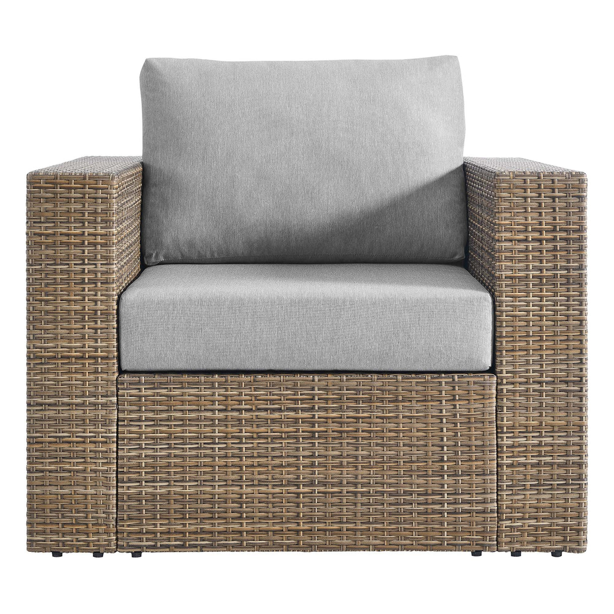 3-Piece Wicker Patio Furniture Set with Cushions for Outdoor Patio and Decks