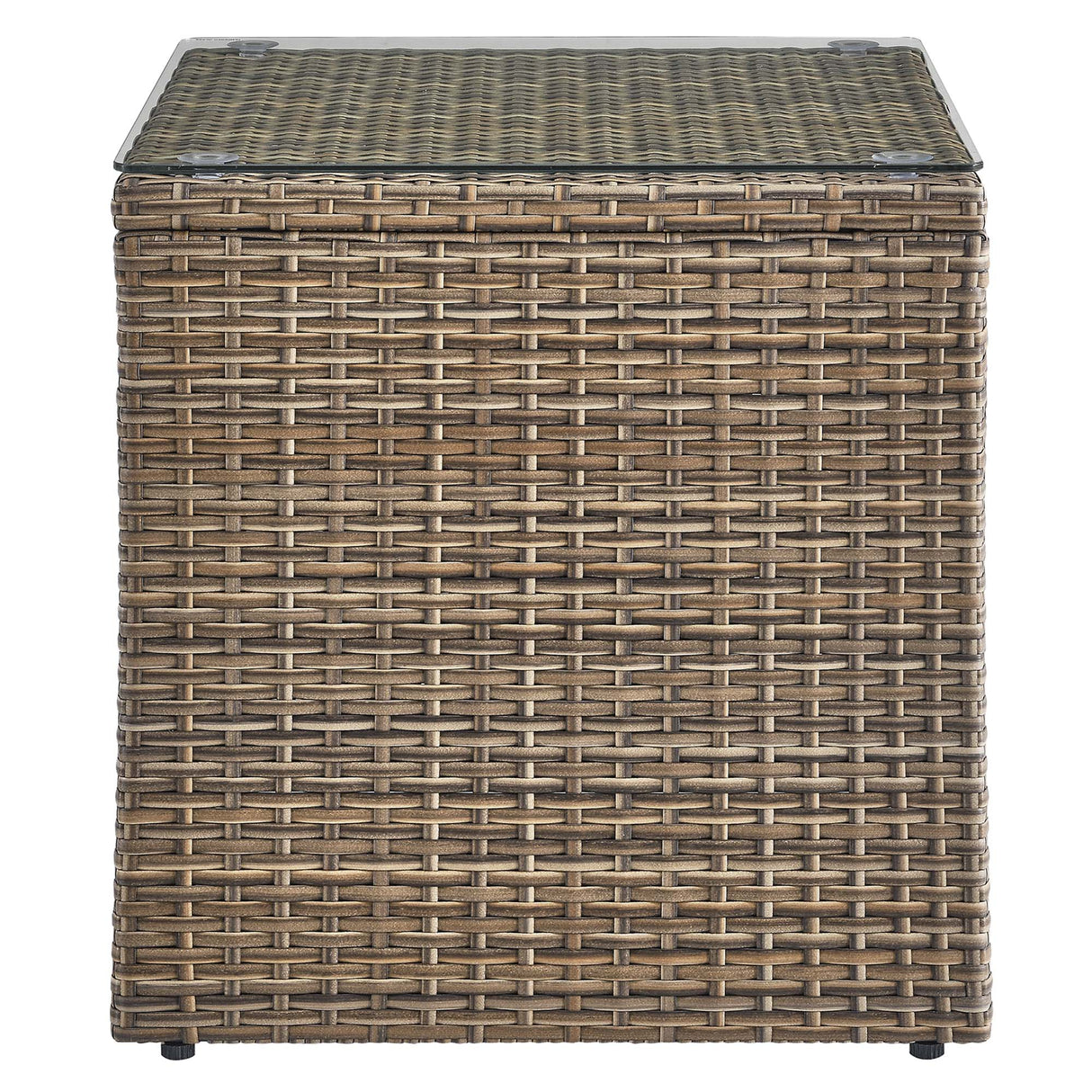 3-Piece Wicker Patio Furniture Set with Cushions for Outdoor Patio and Decks