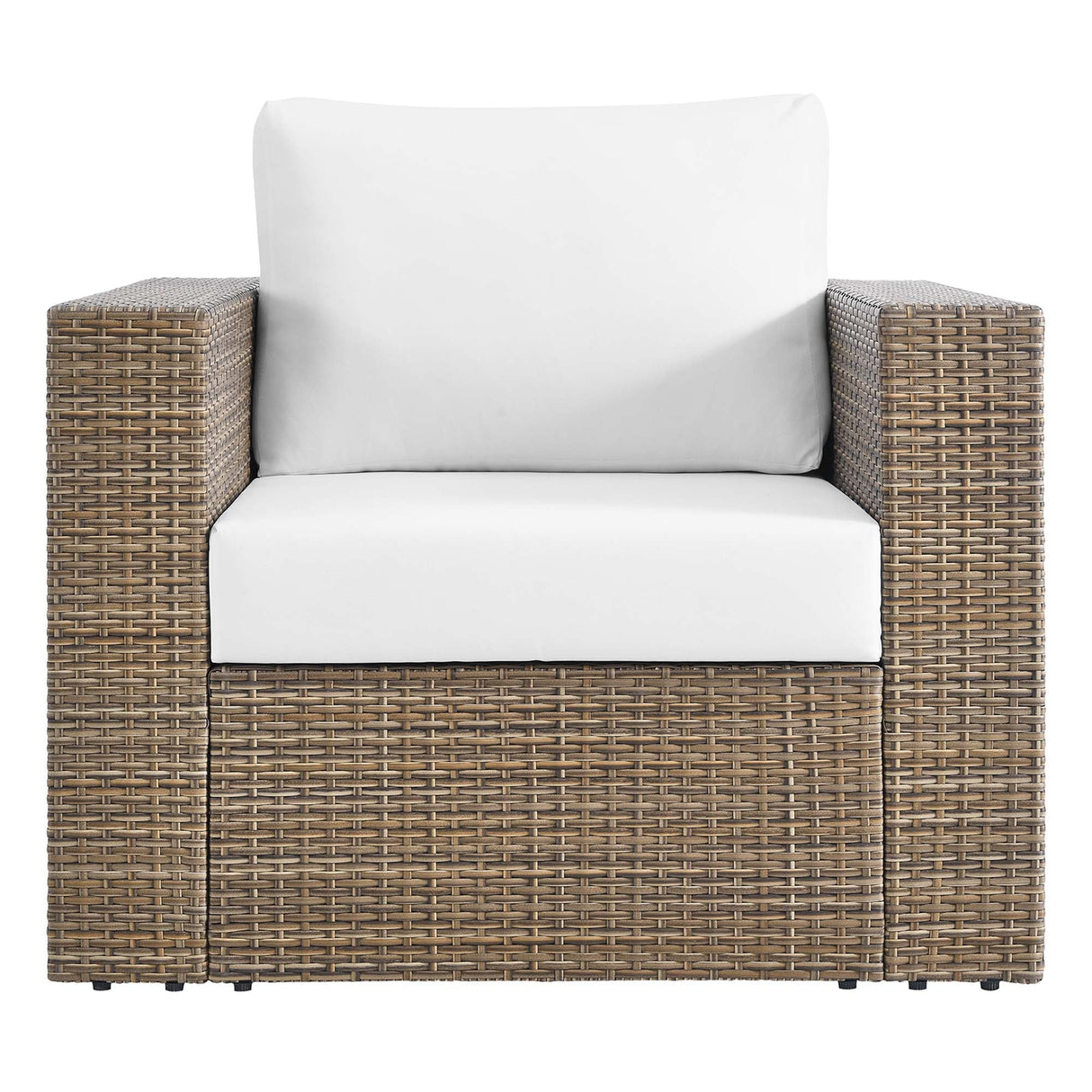 3-Piece Wicker Patio Furniture Set with Cushions for Outdoor Patio and Decks