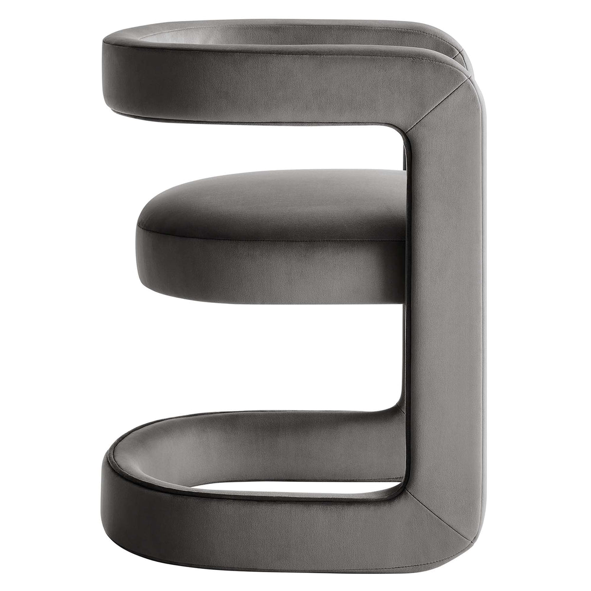 23 Inch Performance Velvet Barrel Accent Chair