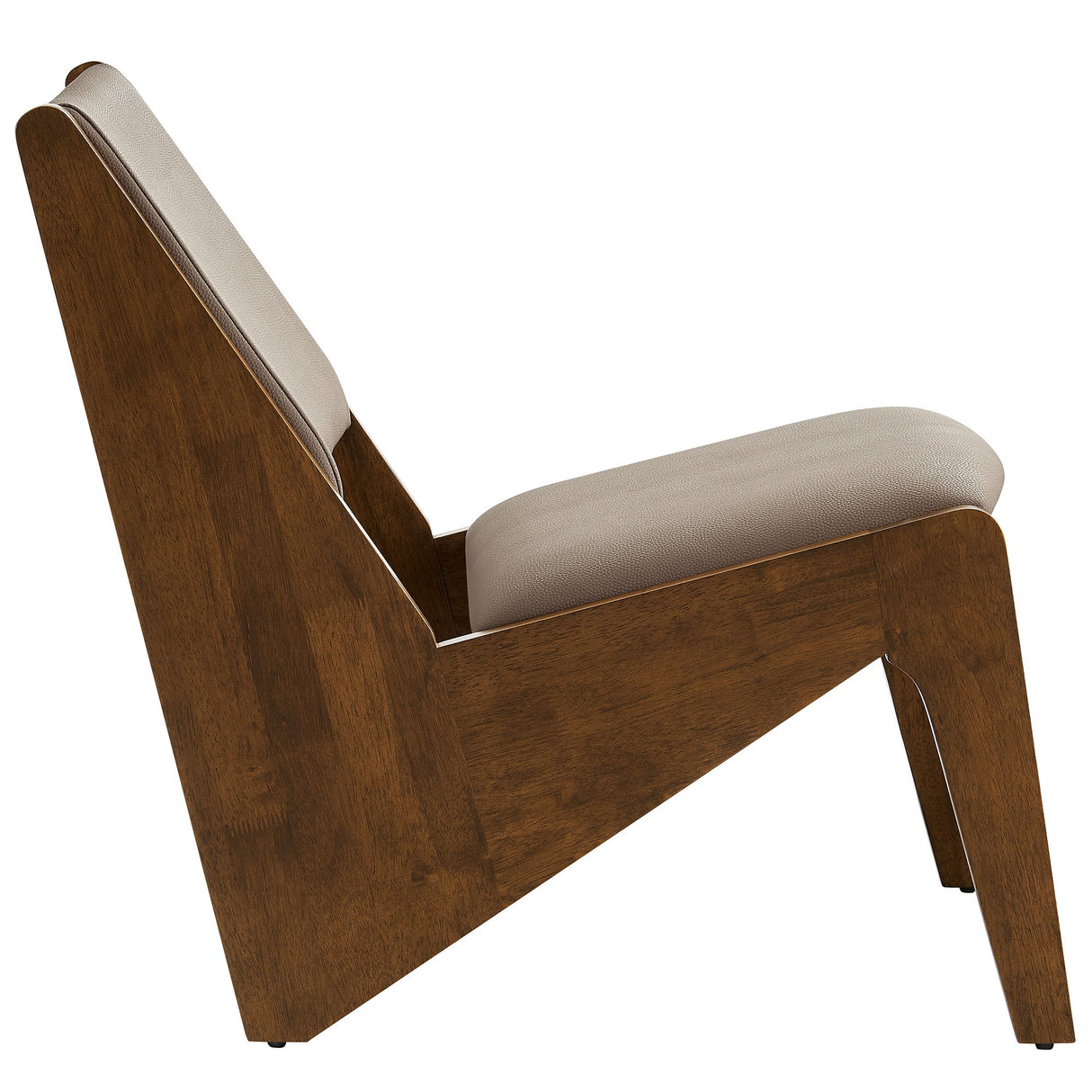 20 Inch Vegan Leather Accent Chairs Set of 2
