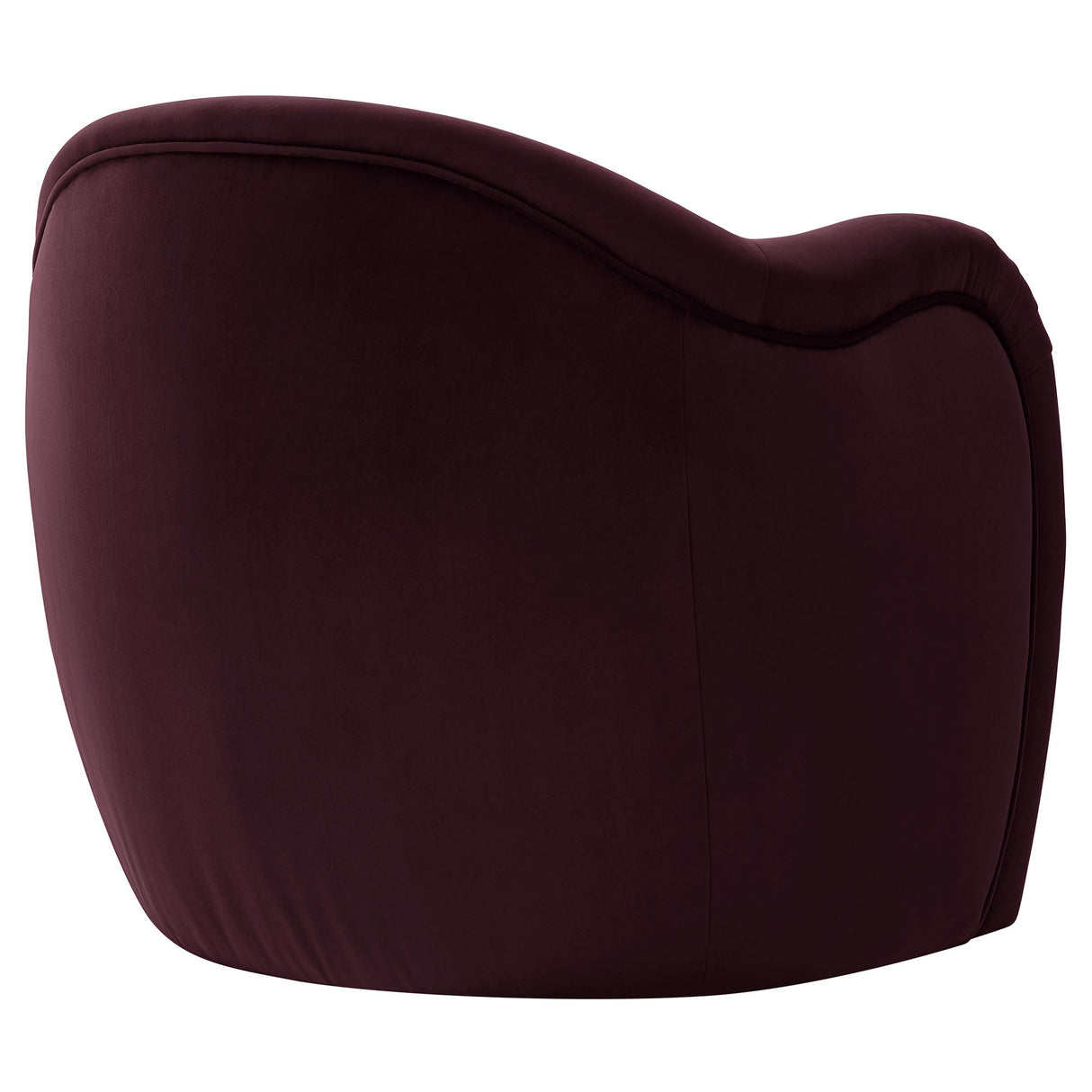 31 Inch Performance Velvet Pleated Barrel Accent Chair