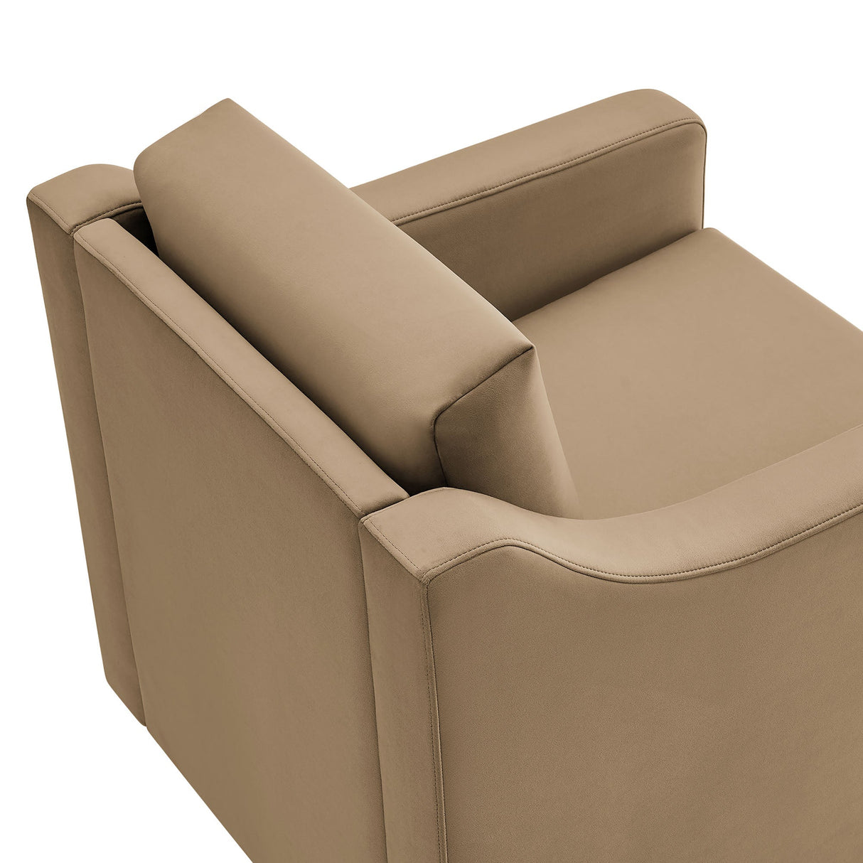 32 Inch Performance Velvet Swivel Armchair