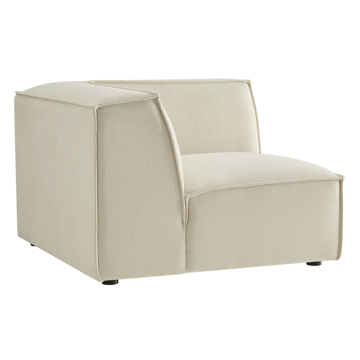 41 Inch Performance Fabric Corner Modular Sectional Armchair