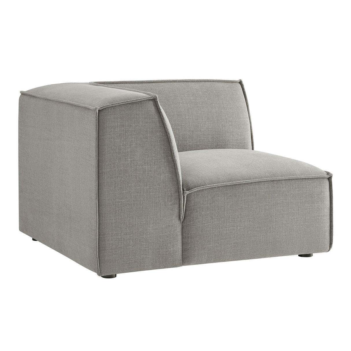 41 Inch Performance Fabric Corner Modular Sectional Armchair