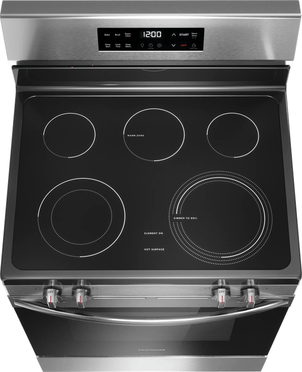 Frigidaire 30" Electric Range with Steam Clean