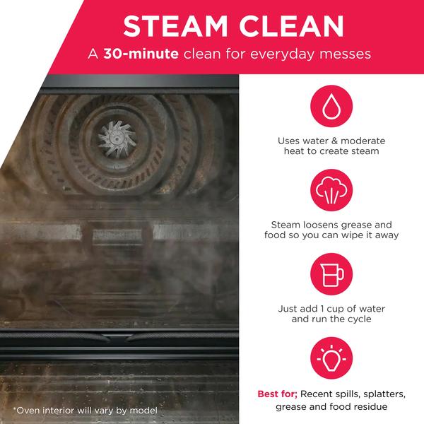 Frigidaire 30" Electric Range with Steam Clean