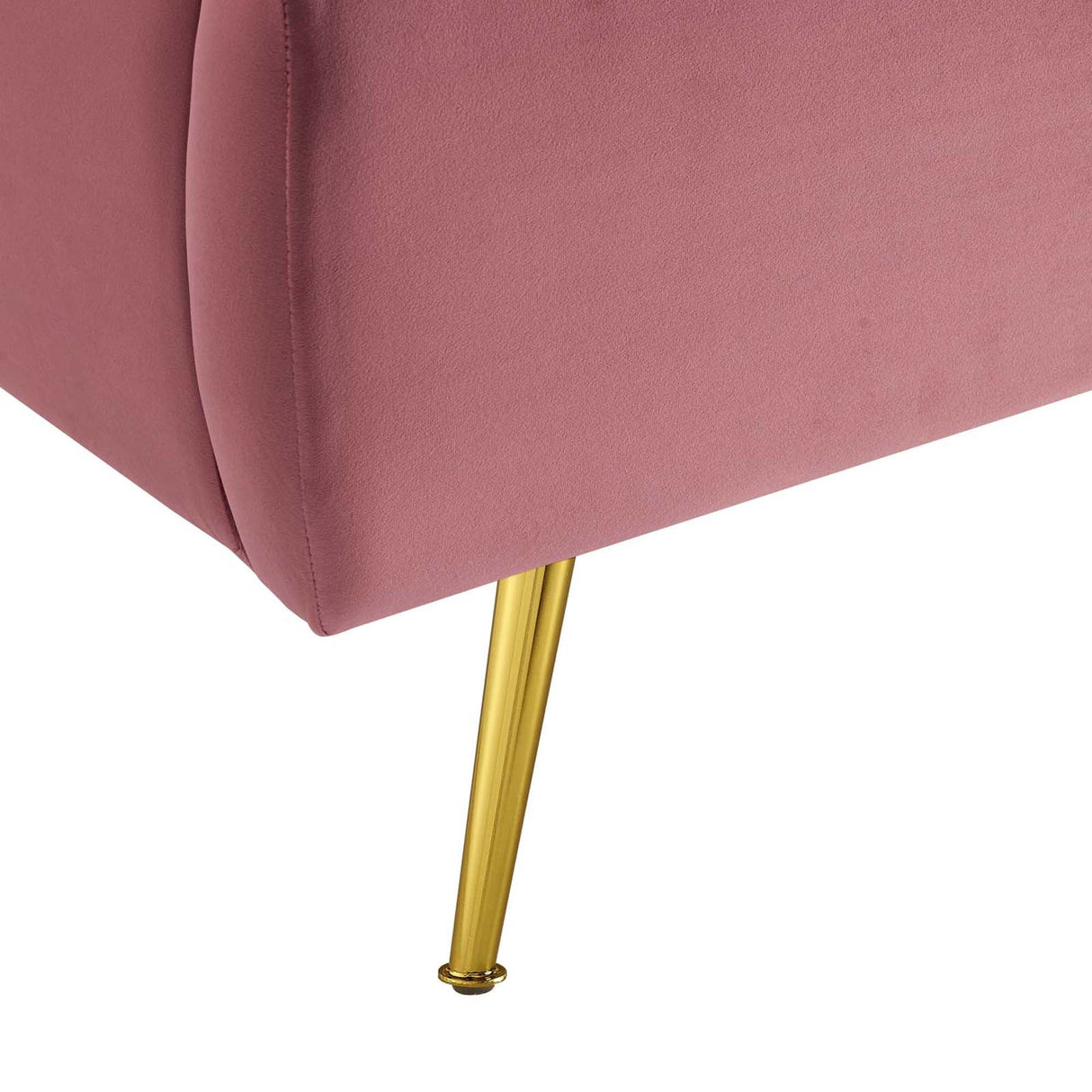 Wingback Channel Tufted Performance Velvet Queen Platform Bed