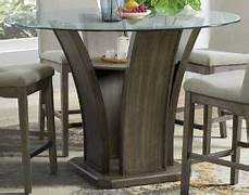 Dapper Grey Round Counter Table Base
