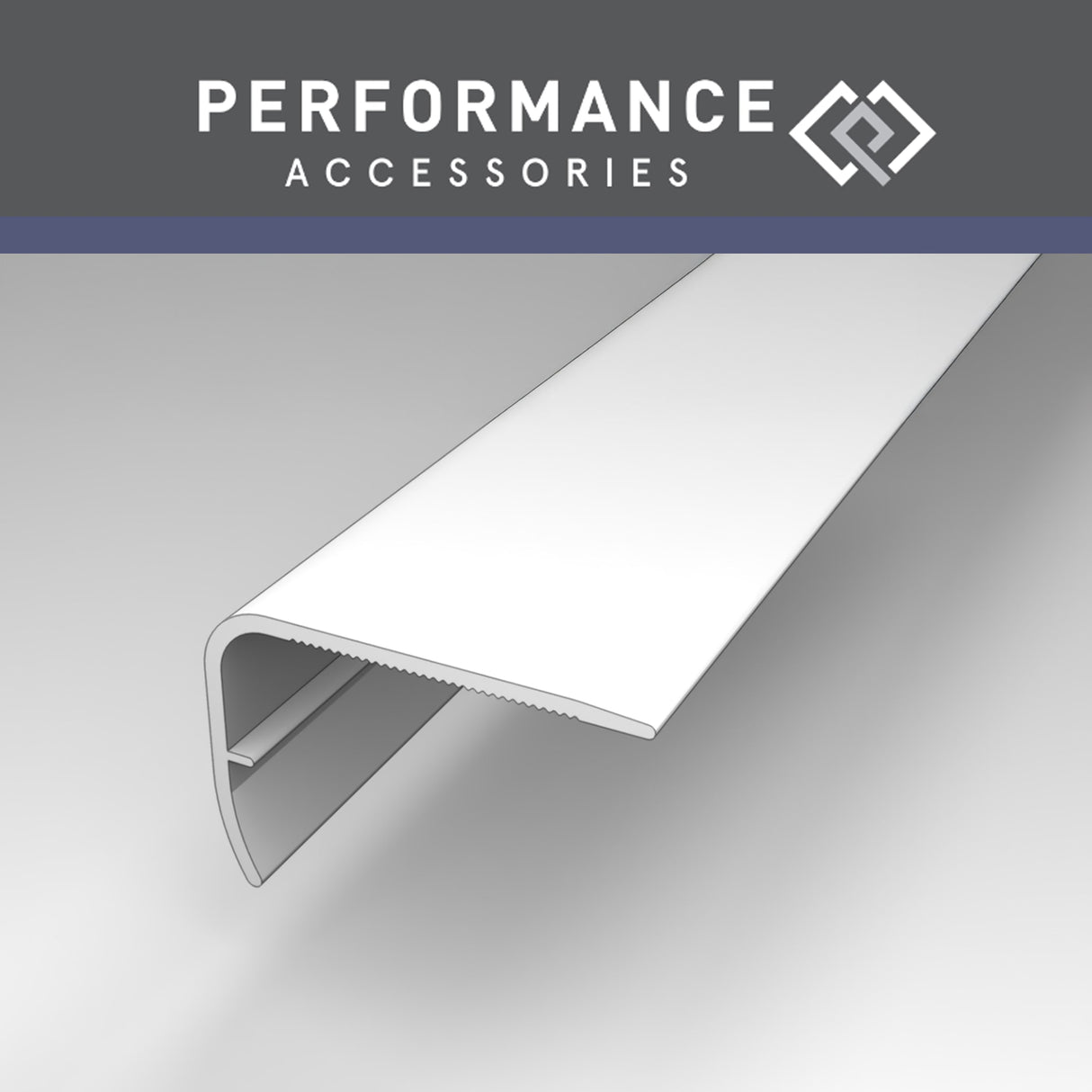 78.7-Inch Mohawk Performance Accessories Vinyl Stair Nose, Ellis Stair Molding