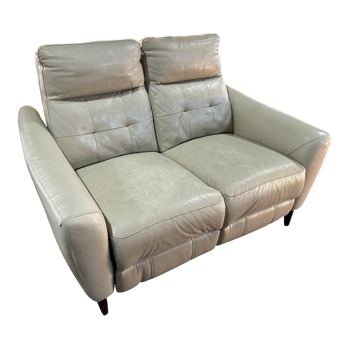 Timmons Leather Power Reclining Sofa and Love-seat with Power Headrest