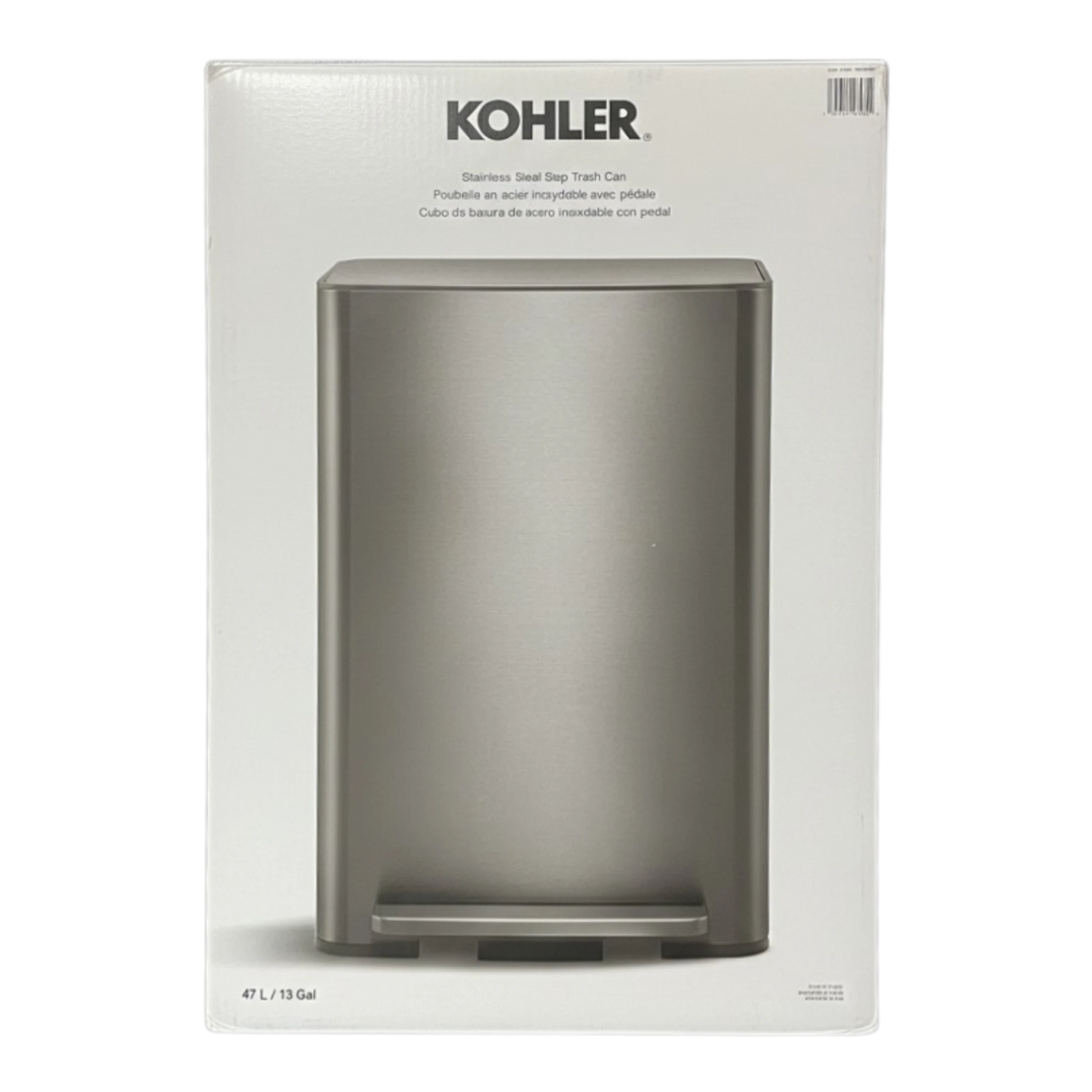 Kohler 47L Step Trash Can