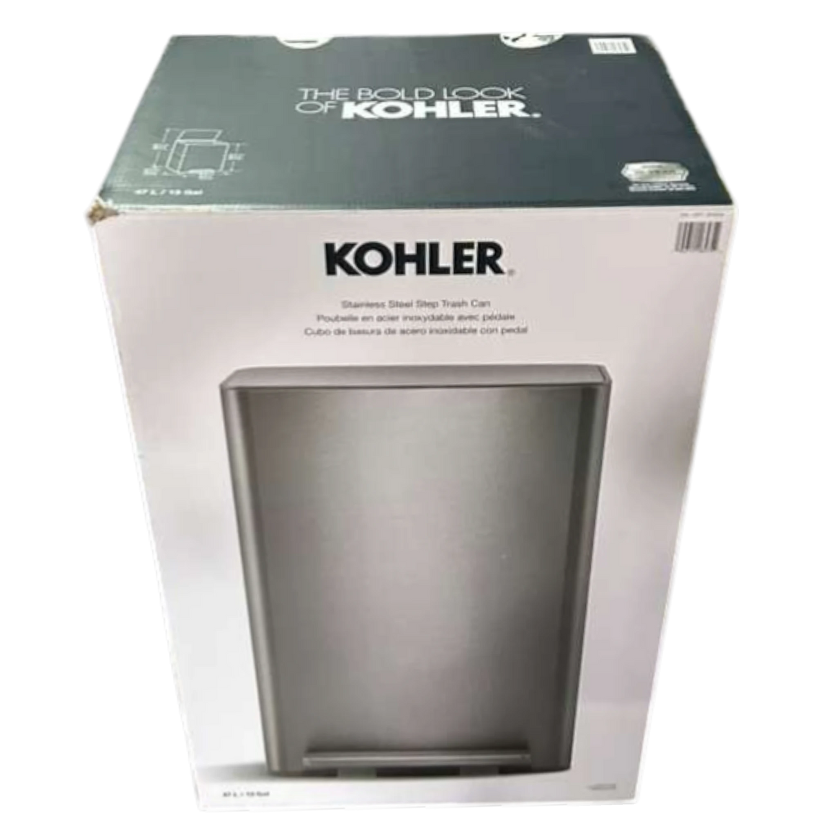 Kohler 47L Step Trash Can