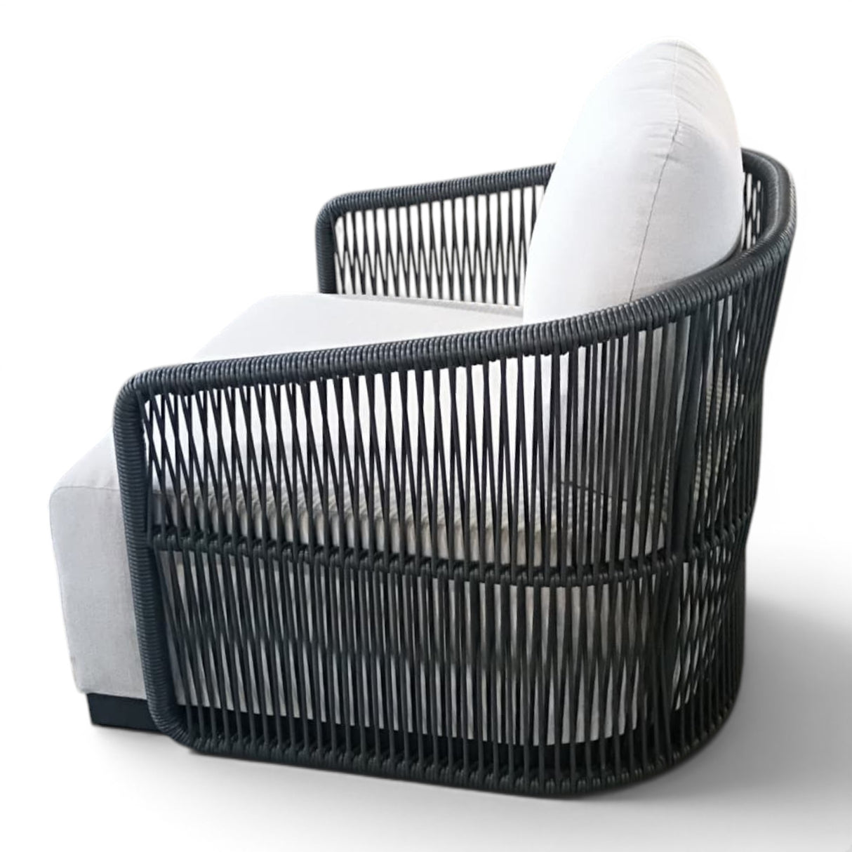 Henredon Annalise Outdoor Patio Swivel Lounge Chair