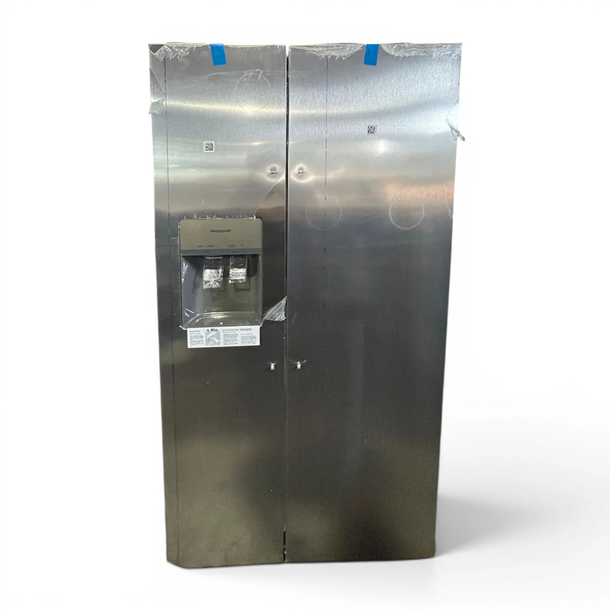 Frigidaire 36.1 in. 22.3 cu. ft. Counter Depth Side-by-Side Refrigerator in Stainless Steel