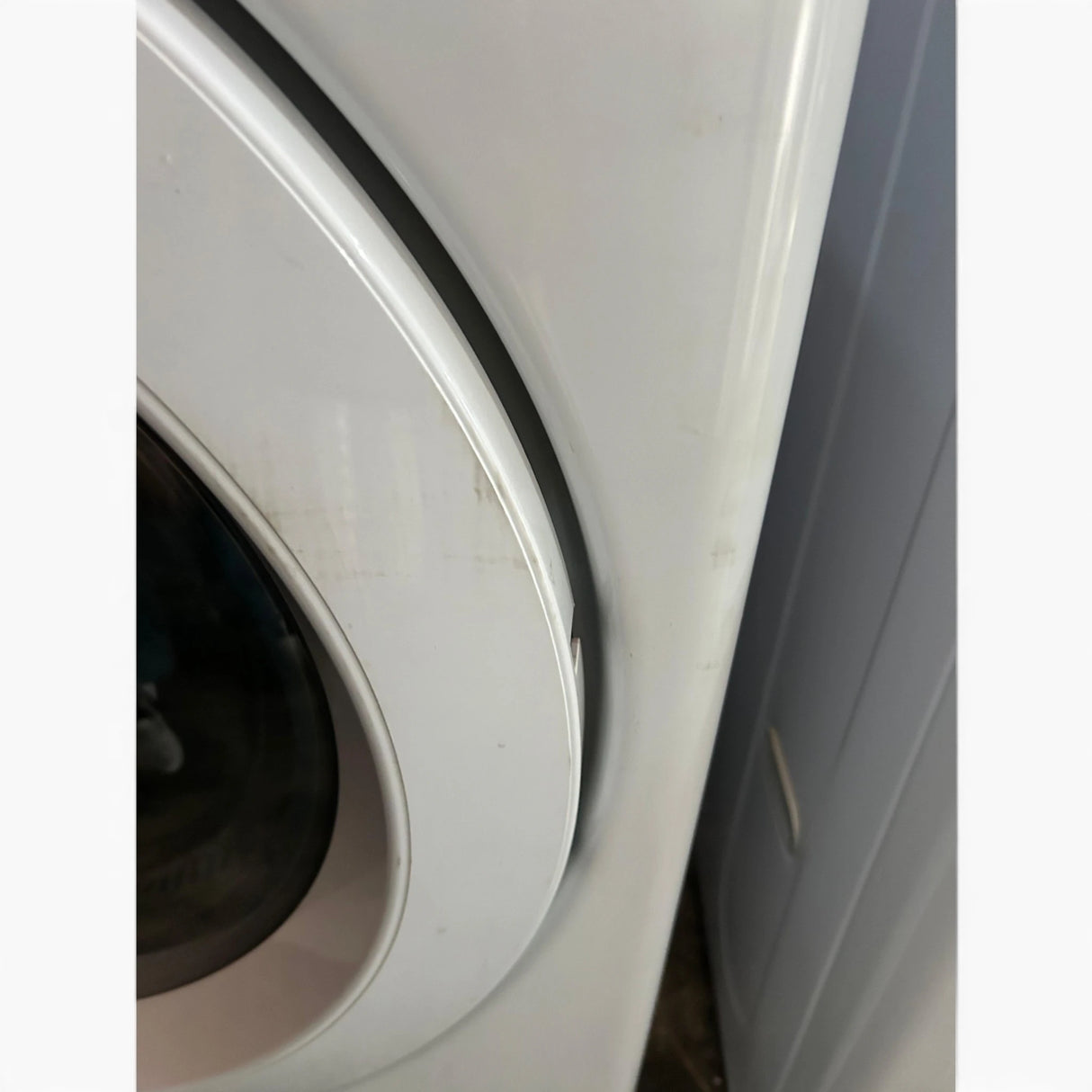 LG 7.4 Cu. Ft. Vented Stackable Electric Dryer in White with Sensor Dry