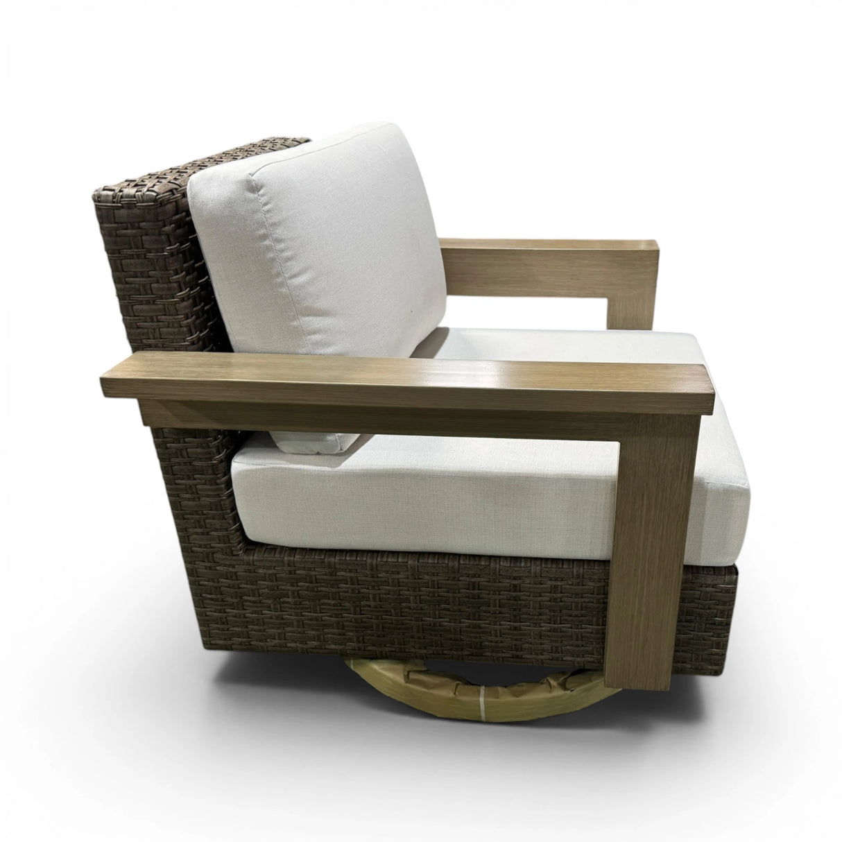 Agio Juniper 2-piece Outdoor Patio Swivel Glider Chairs
