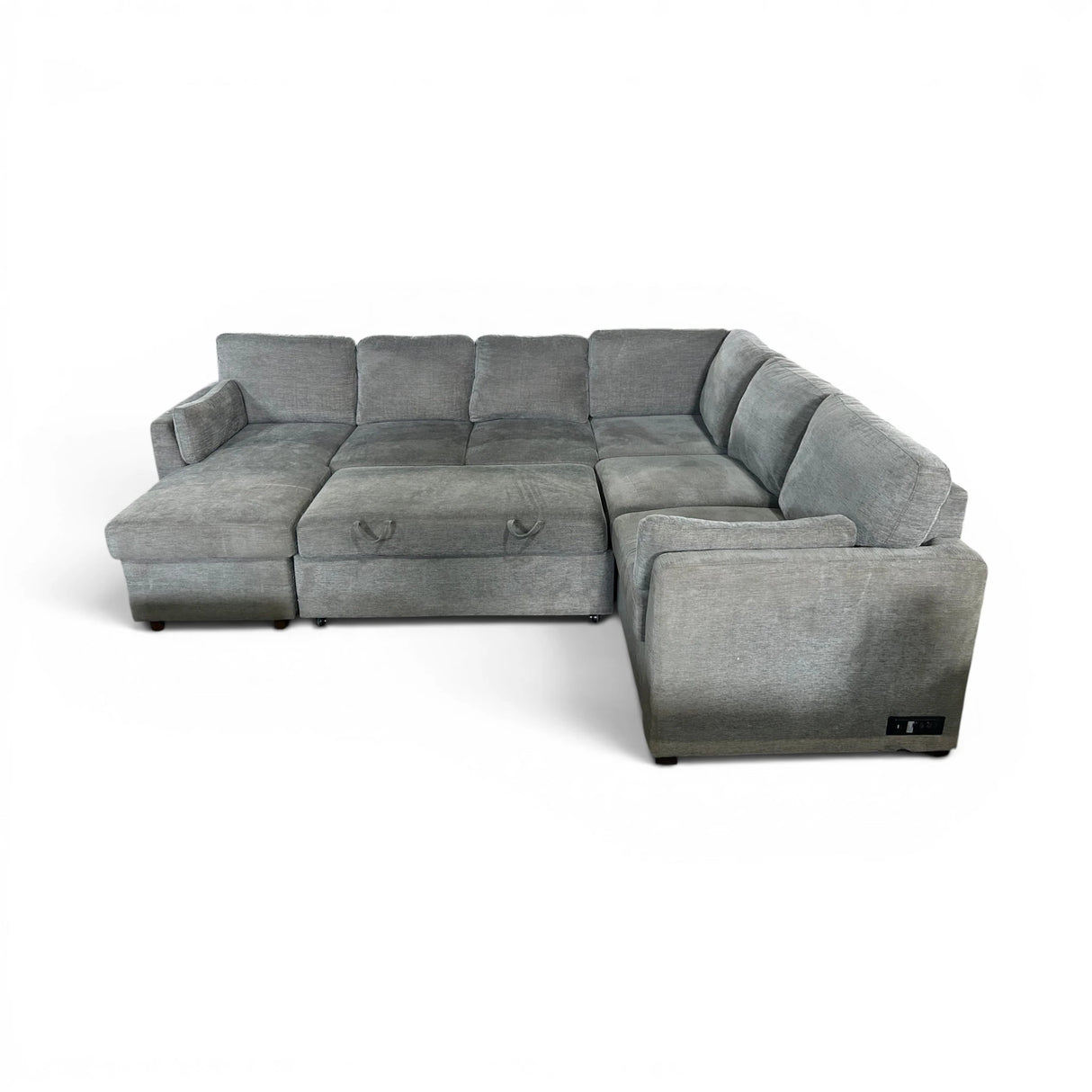 Coddle Luke Sleeper Sectional with Reversible Chaise and Storage