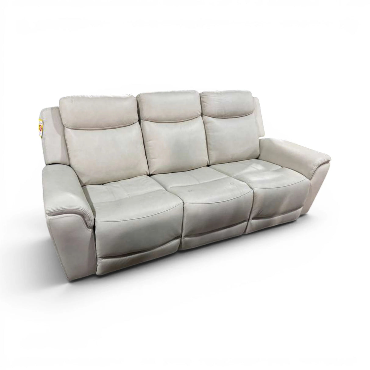 Sanders Leather Power Reclining Sofa with Power Headrests
