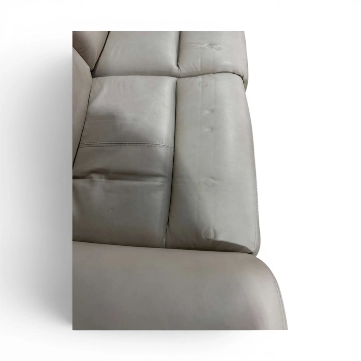 Sanders Leather Power Reclining Sofa with Power Headrests