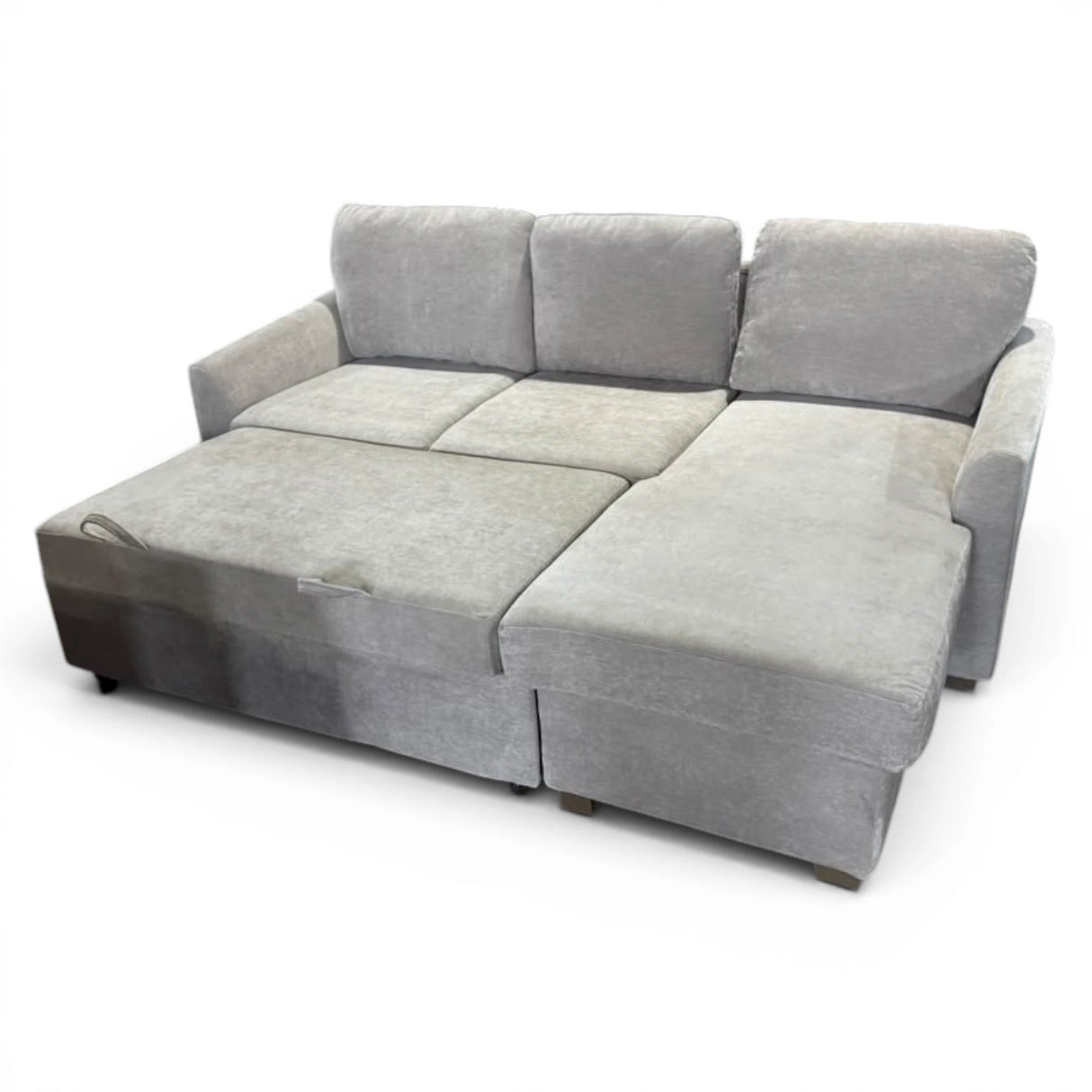 Coddle Cameron Fabric Sleeper Sofa with Reversible Chaise
