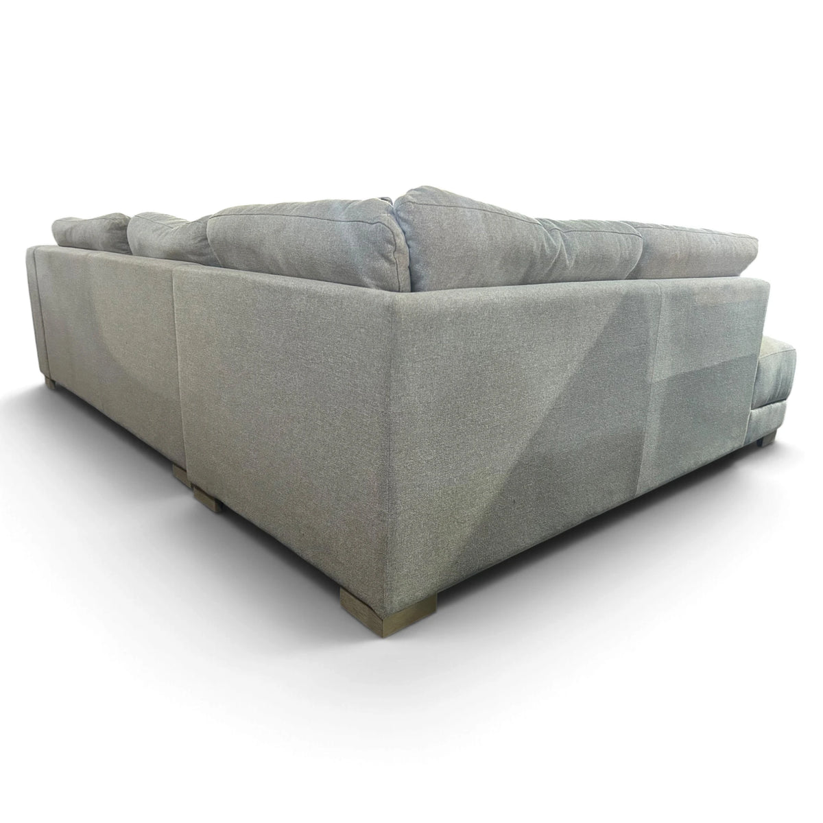 Drayden Fabric Sectional with Ottoman