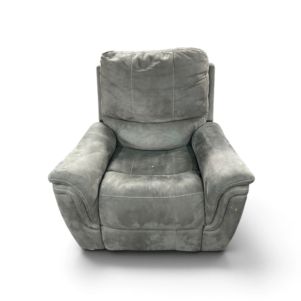 True Innovations Mason Fabric Rocker Recliner, Gray