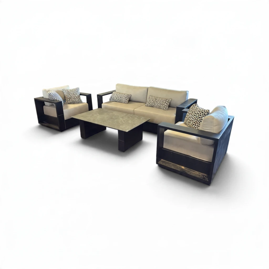 SunVilla Aldous 4-piece Outdoor Patio Seating Set
