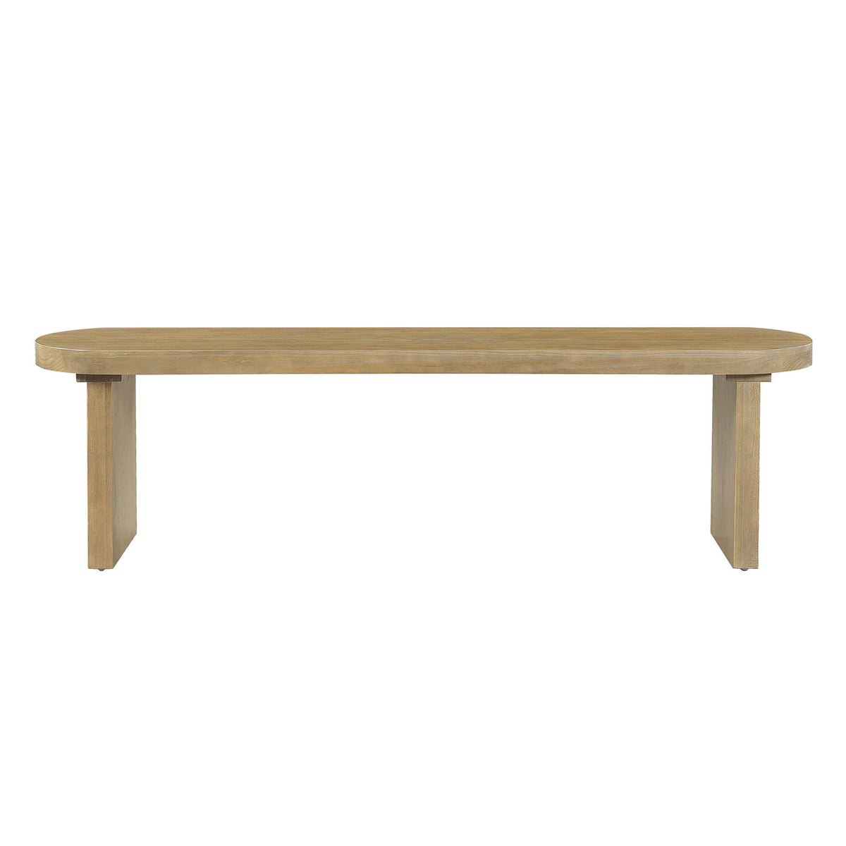 Indoor Dining Bench, 350 Lbs Weight Capacity, Fits 3 People - Pine