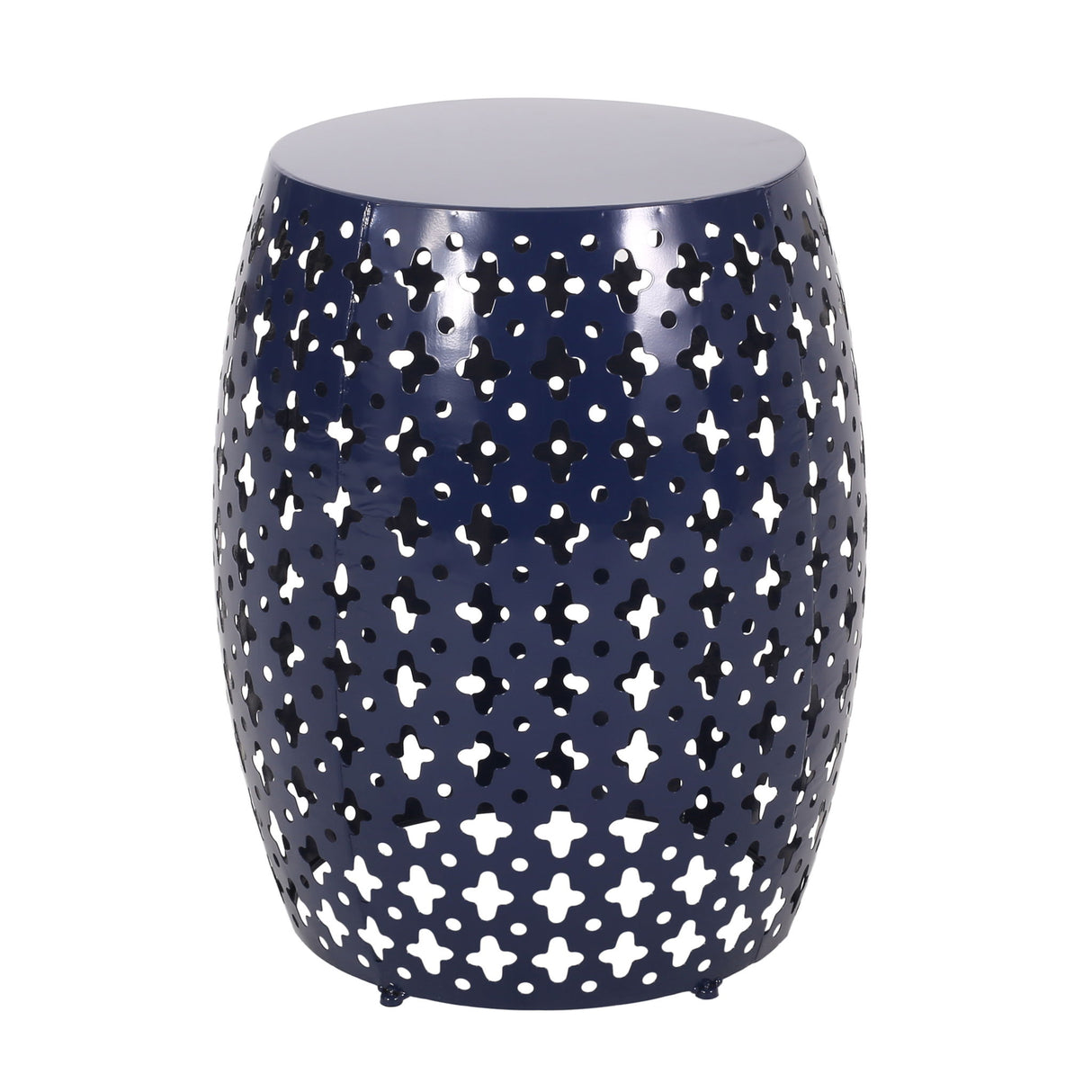 Modern Design, Metal End Table, Large