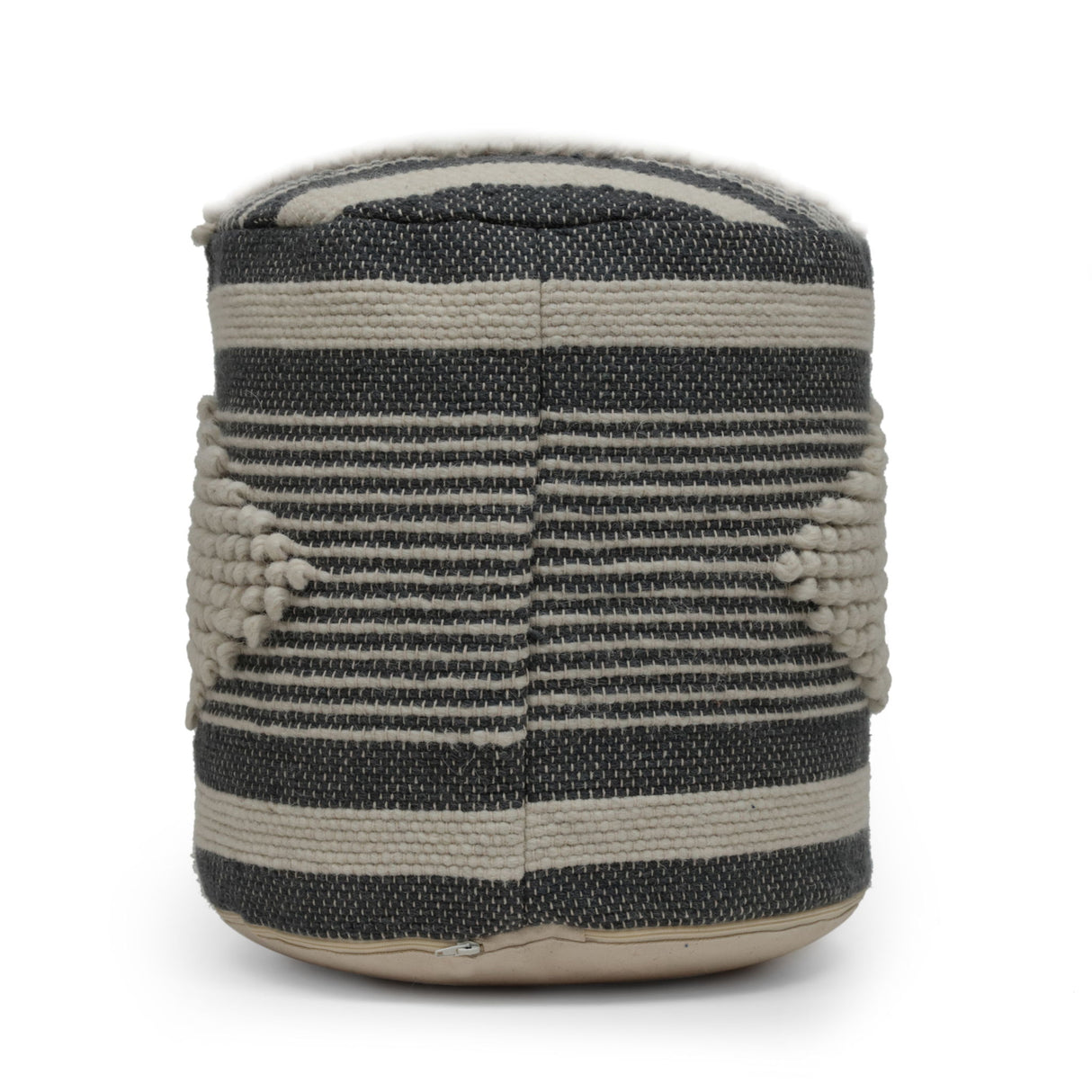 Diamond - Handcrafted Cylindrical Pouf