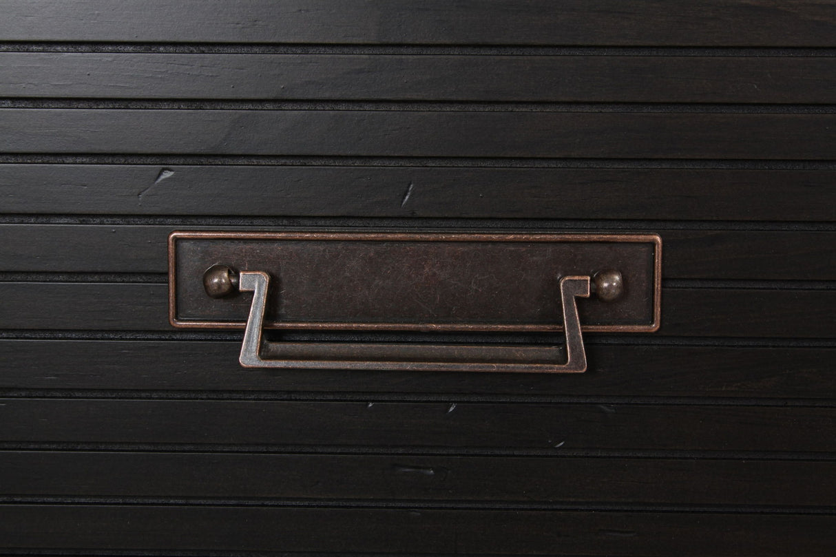 5 Drawer Chest, 2 Tone - Brown