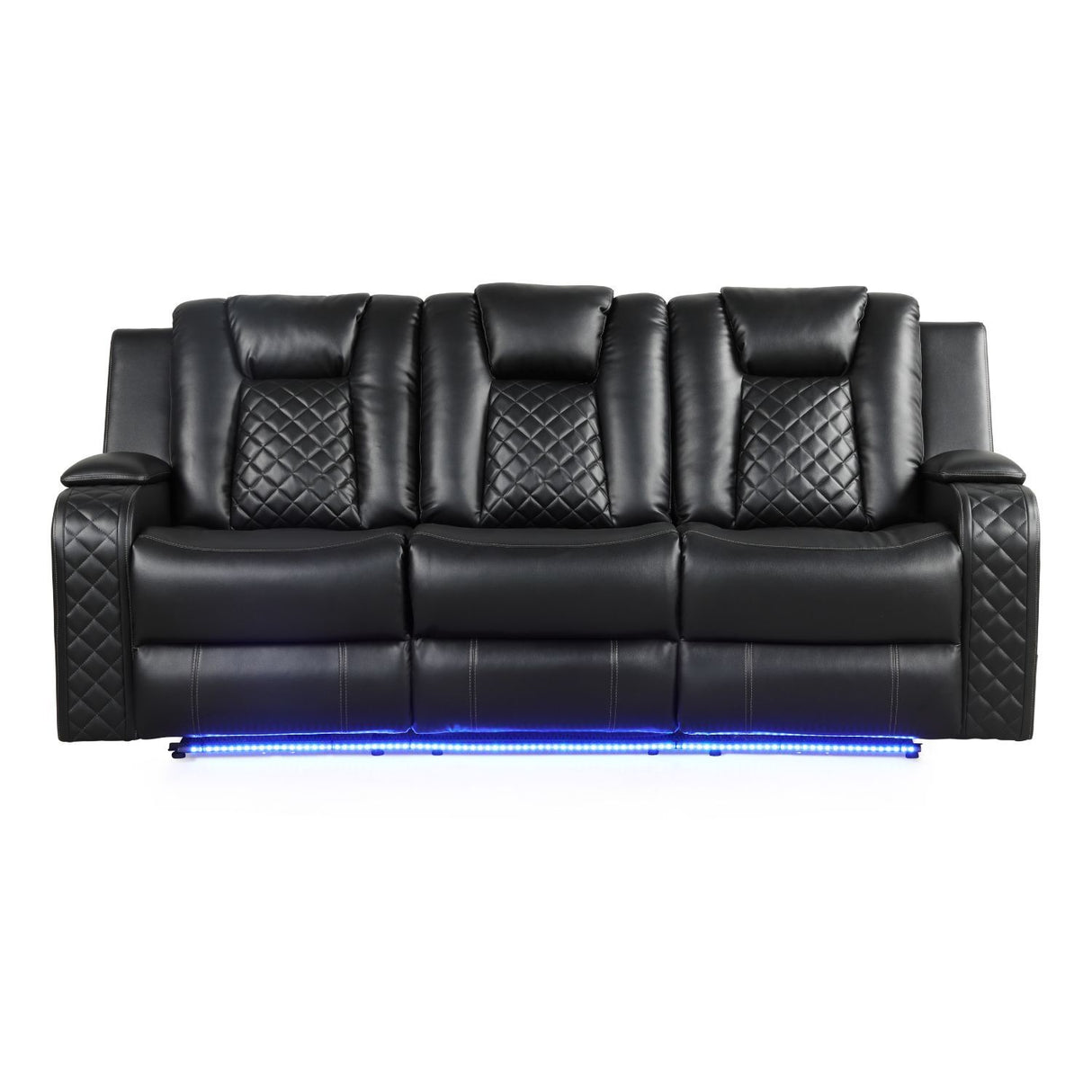 Benz - Power Recliner Set With LED Lighting And USB Charging