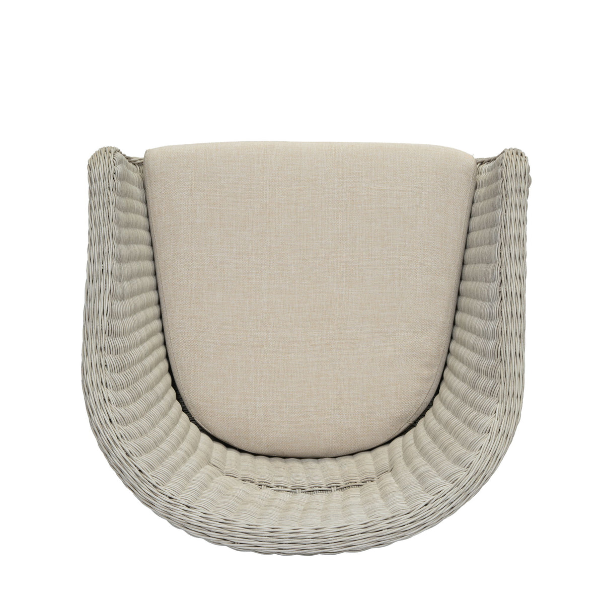 Modern Coastal Rattan Dining Chairs, (Set of 2), Solid Wood Legs - Beige / Gray Ash / Natural