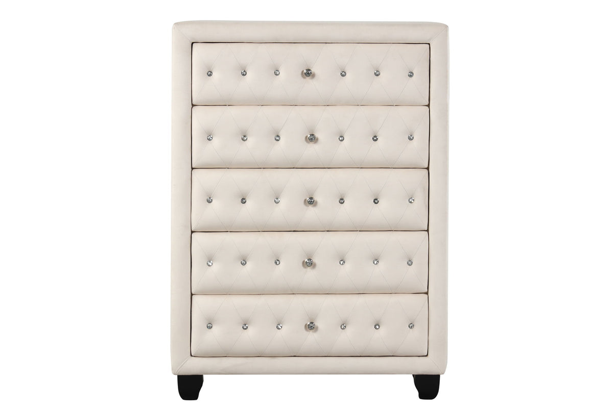 Sophia - 5 Drawer Chest