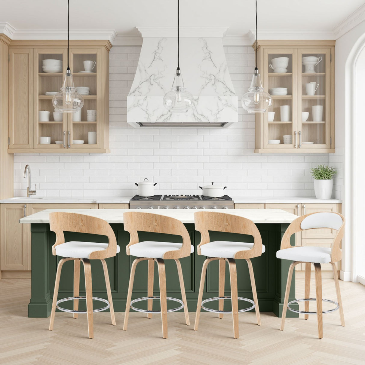 Shelly - 26" Counter Height Swivel Bar Stool