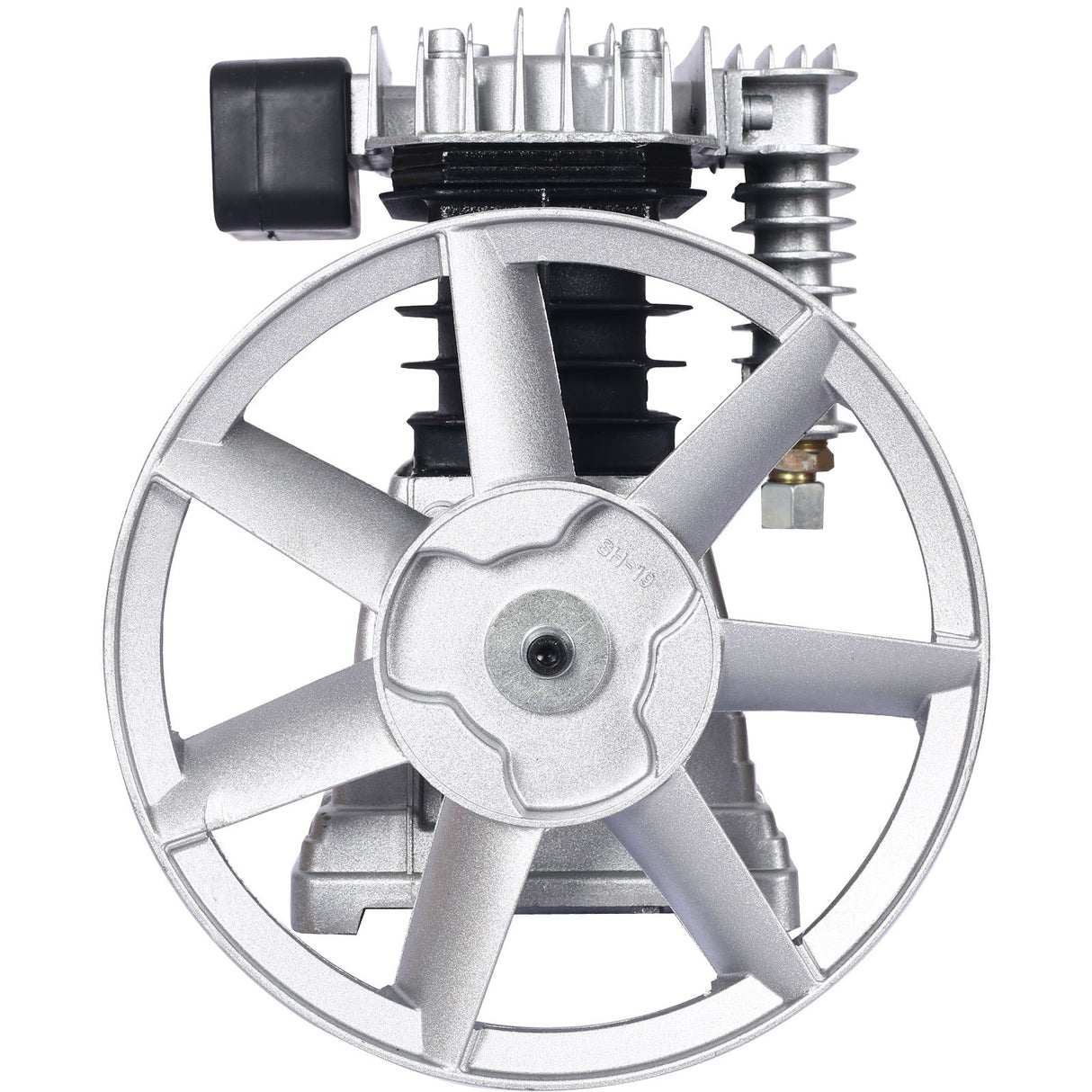 Piston 2Hp Air Compressor Head Pump 115Psi 1.5Kw - Silver