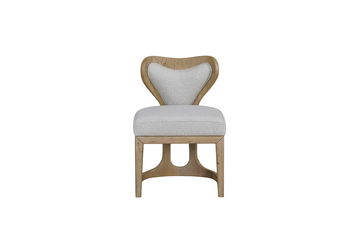 Pagosa - Wrap Chair (Set of 2) - English Knotty Oak / Gray