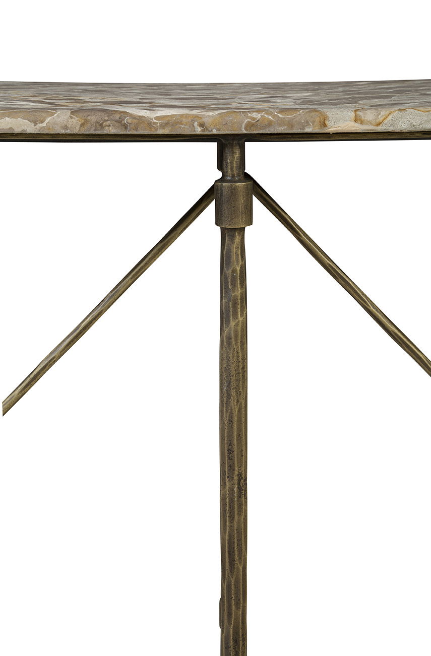 Colmar - Console - Beige / Gold