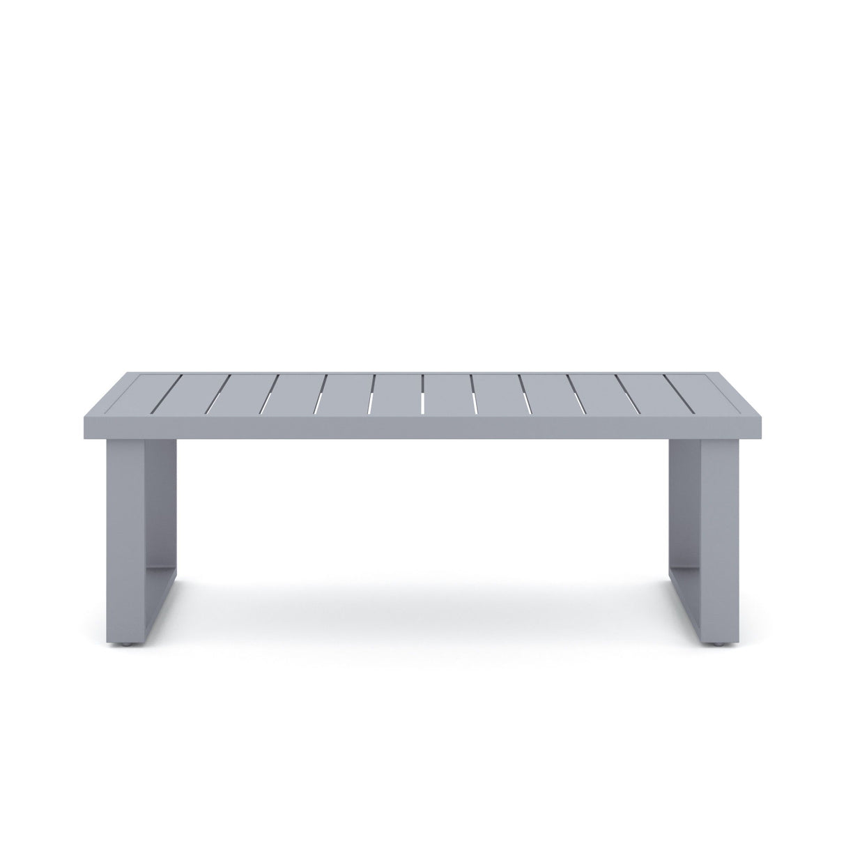 Fiji - 2 Piece Outdoor Set (Sofa & Slat Top Coffee Table Set) - Blue