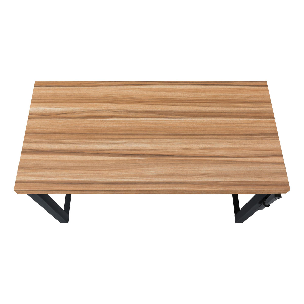 Computer Desk, Home Office, Standing, Adjustable, Laptop, Contemporary & Modern - Brown