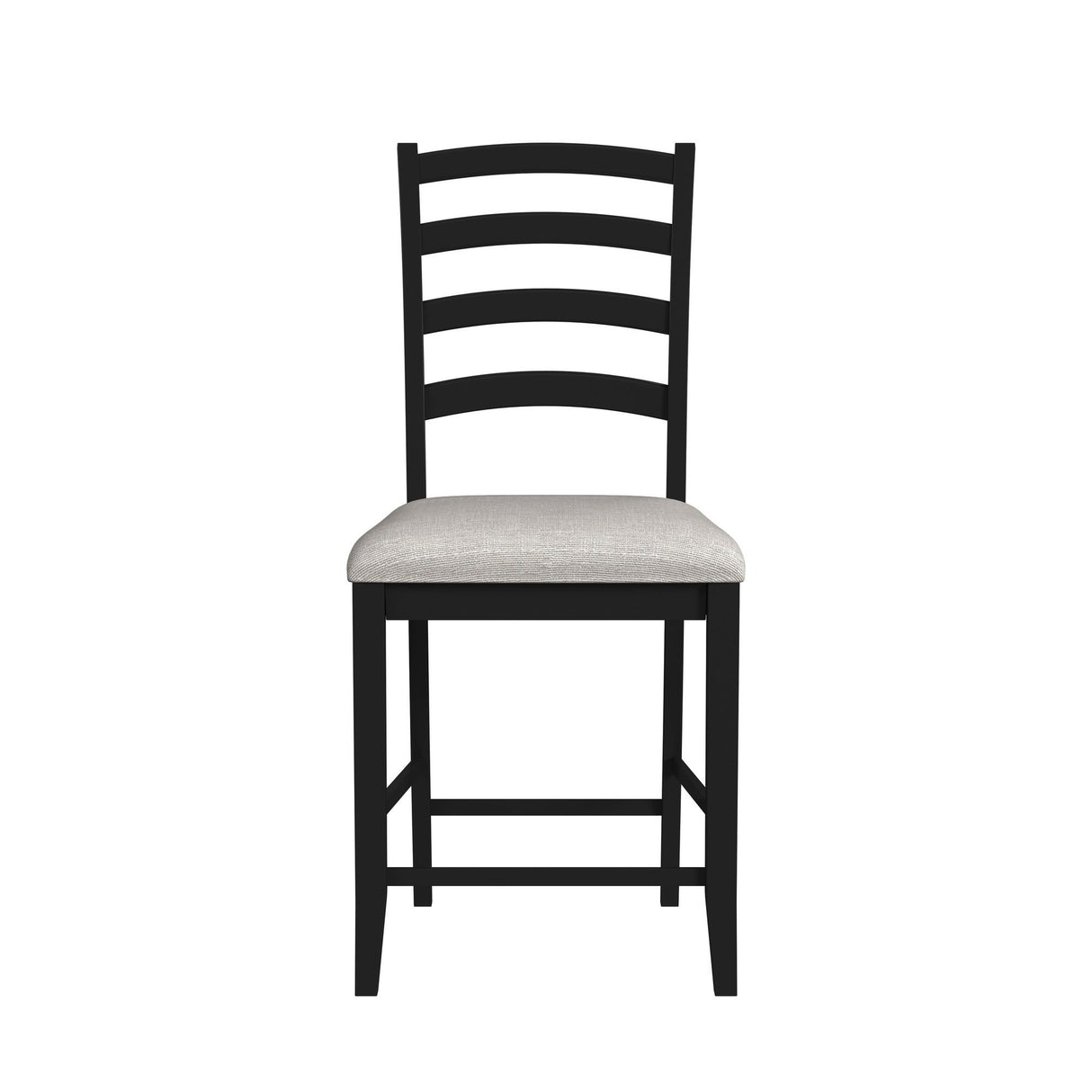 Tulane - 5 Piece Dining Set (Counter Table & 4 Counter Chairs) - Oak & Black