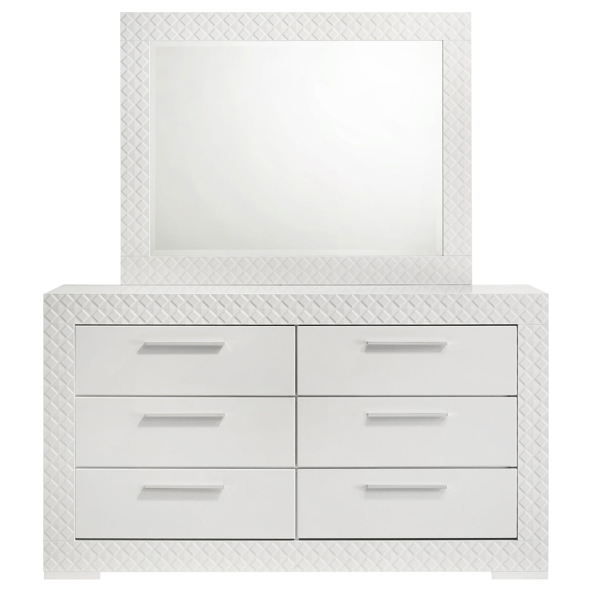 Pierce - 6 Drawer Dresser And Mirror