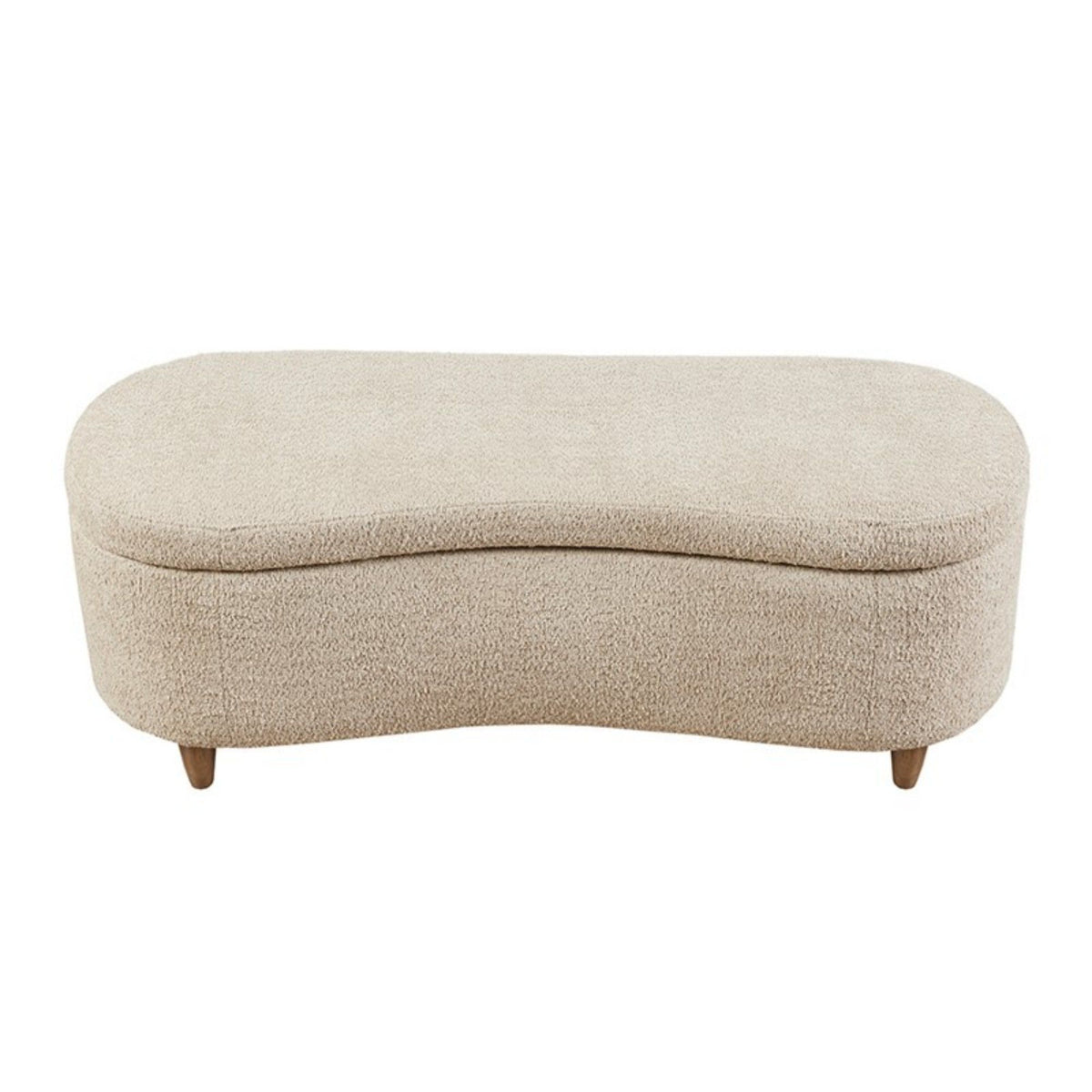 Bailey - Flip Top Storage Bench - Taupe