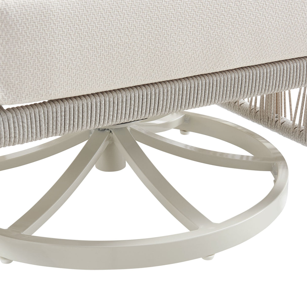 Breeze - Powder Coated Metal Outdoor Conversation Set With Cushions