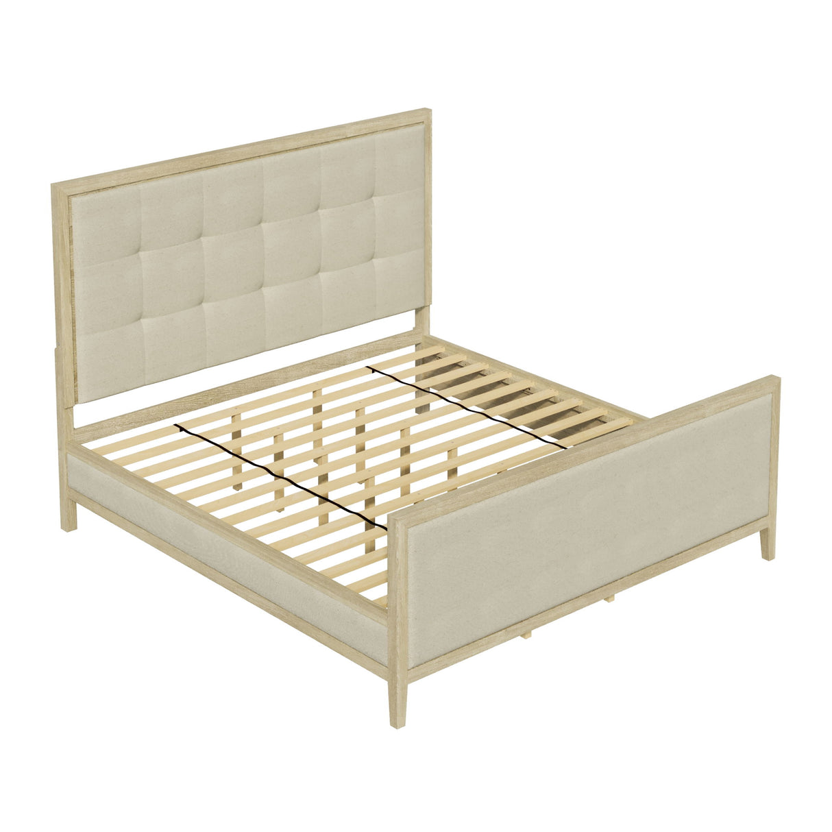 Adeline - Bed With LED Light (High Footboard)